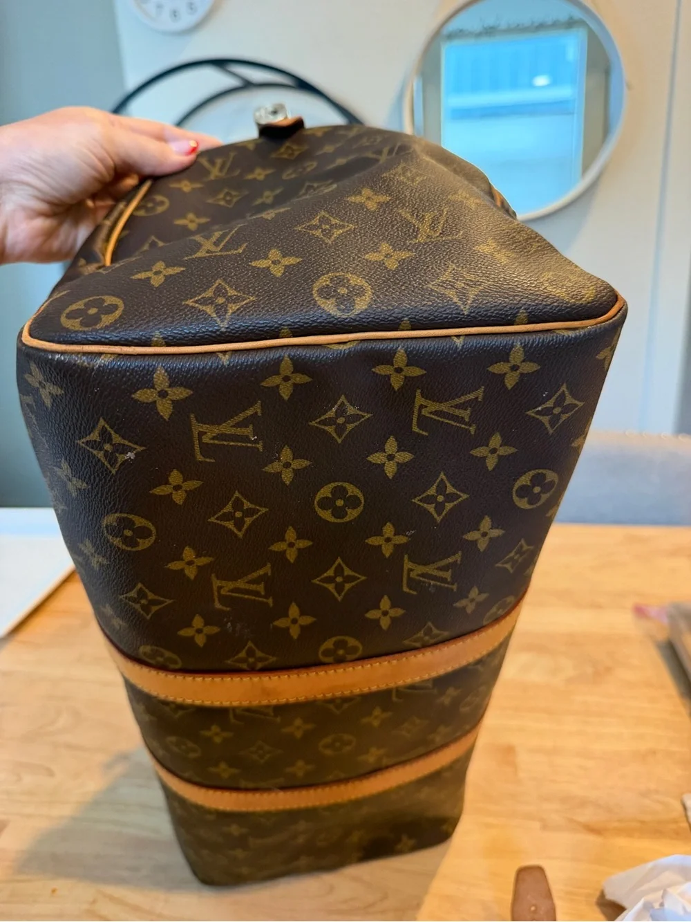 Louis Vuitton keepall 45. made in france FL0060.